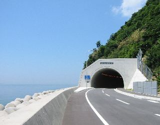 県道51号　野々江トンネル