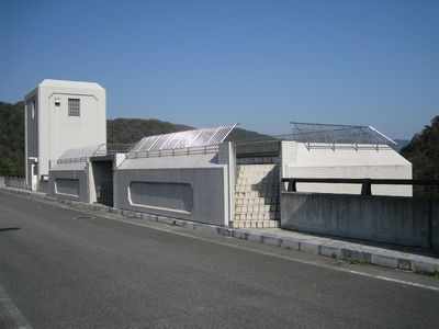 八田原ダム　中央の展望所