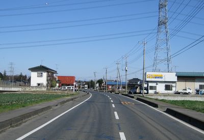 茨城県道125号中里坂東線　坂東市菅谷