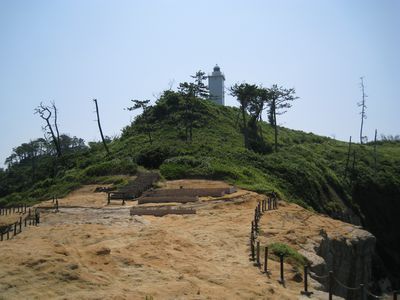 加佐の岬と灯台