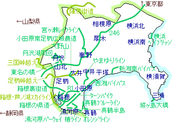神奈川県索引図