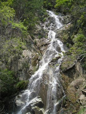 井戸入沢の滝