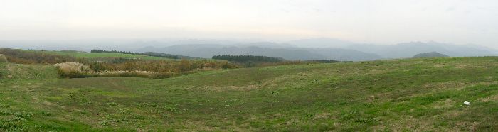 亀石峠からの眺め
