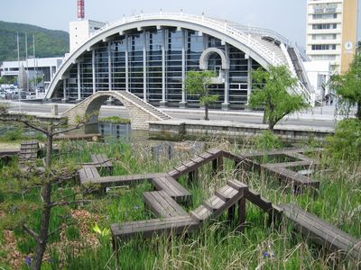 味野公園（橋の公園）と瀬戸大橋架橋記念館
