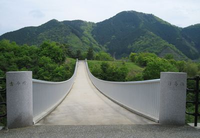 奥津湖　浮島橋