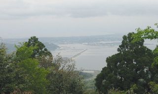 枕木山　第2展望台からの眺め