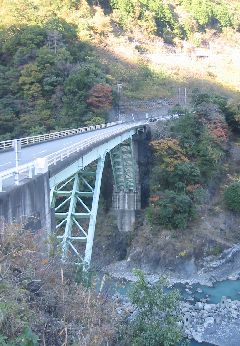 静岡県道388号 接阻峡線　市代橋