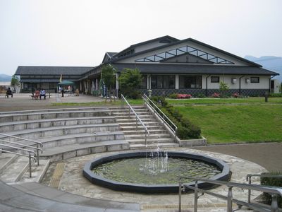 道の駅 ふじおやま　用沢公園の噴水