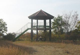 山前公園の展望台