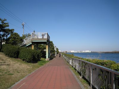 京浜島つばさ公園の展望台