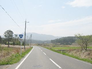 国道482号　岡山県中和村